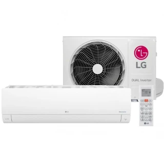 Ar Condicionado LG DUAL Inverter Voice +AI 24.000 BTU&nbsp; Quente Frio 220V S3-W24K231A