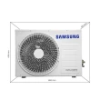 Ar-Condicionado Split Samsung Digital Inverter Ultra 22000 BTUS Frio 220V AR24BVHZCWKXAZ